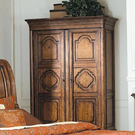 Spacious Armoire for Clothing or Media